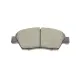Колодки гальмівні передні KAVO PARTS KBP-2003 для Honda Civic V/VI/VII, CRX III 1991-2005 (137x57x16.3 мм)