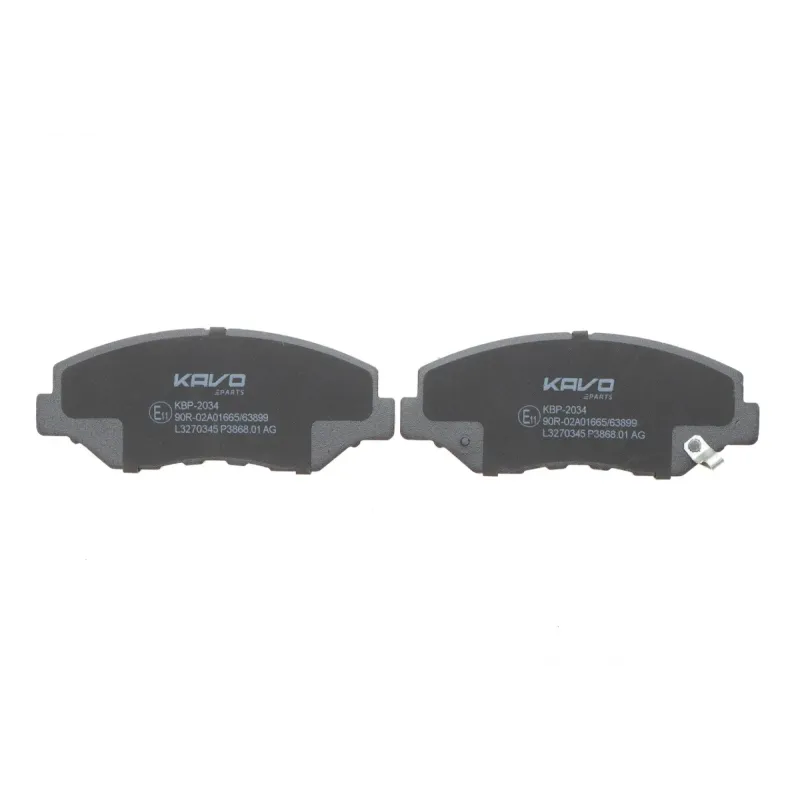 Колодки гальмівні передні KAVO PARTS KBP-2034 для Honda Accord VII/CR-V II 2.0-2.4 2001-2008