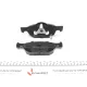 Колодки гальмівні передні KAVO PARTS KBP-2043 для Honda Accord VIII 2008-, Civic IX 2012- 155x63x16.7 мм