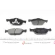 Колодки гальмівні передні KAVO PARTS KBP-2043 для Honda Accord VIII 2008-, Civic IX 2012- 155x63x16.7 мм