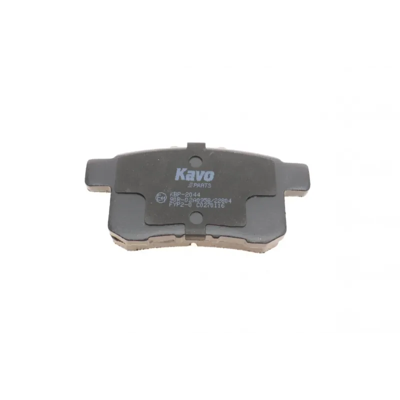 Колодки гальмівні задні KAVO PARTS KBP-2044 для Honda Accord VIII 2008-, 94x42x14.5 мм