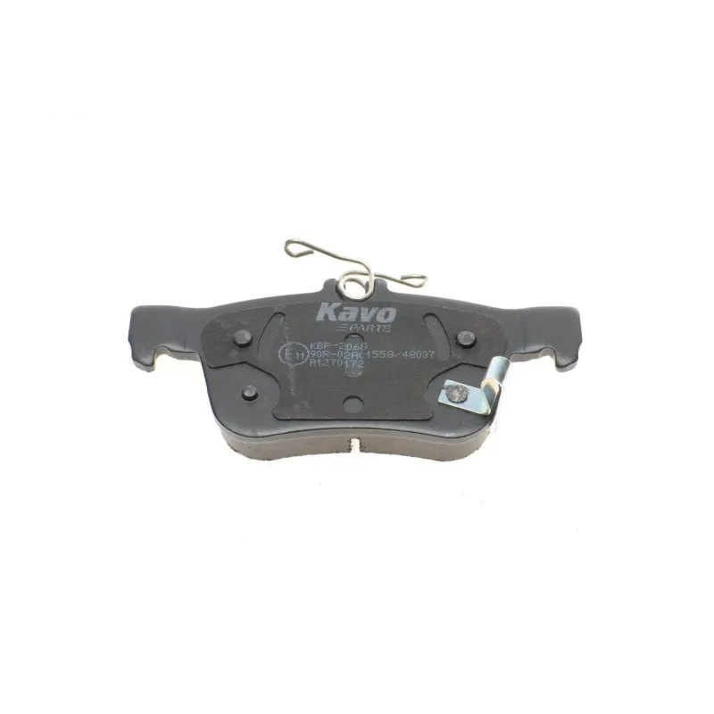 Колодки гальмівні задні KAVO PARTS KBP-2068 для Honda Civic X 1.0-2.0 2017- (122.4x53/122.4x48 мм)
