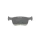 Колодки гальмівні задні KAVO PARTS KBP-2068 для Honda Civic X 1.0-2.0 2017- (122.4x53/122.4x48 мм)