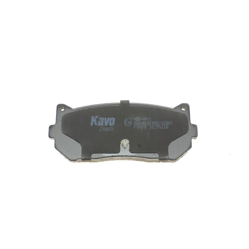 Колодки гальмівні передні KAVO PARTS KBP-4001 для Kia Cerato, Carens, Clarus, 40.9x99x12.5 мм