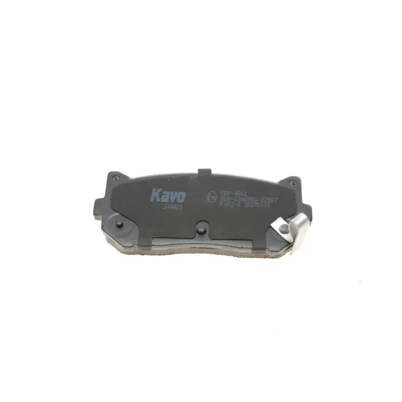 Колодки гальмівні передні KAVO PARTS KBP-4001 для Kia Cerato, Carens, Clarus, 40.9x99x12.5 мм