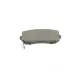 Колодки гальмівні передні KAVO PARTS KBP-4001 для Kia Cerato, Carens, Clarus, 40.9x99x12.5 мм