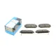Колодки гальмівні задні KAVO PARTS KBP-4017 для Kia Sorento, Ssangyong Rodius, Kyron, Rexton, 118x45x14.7 мм