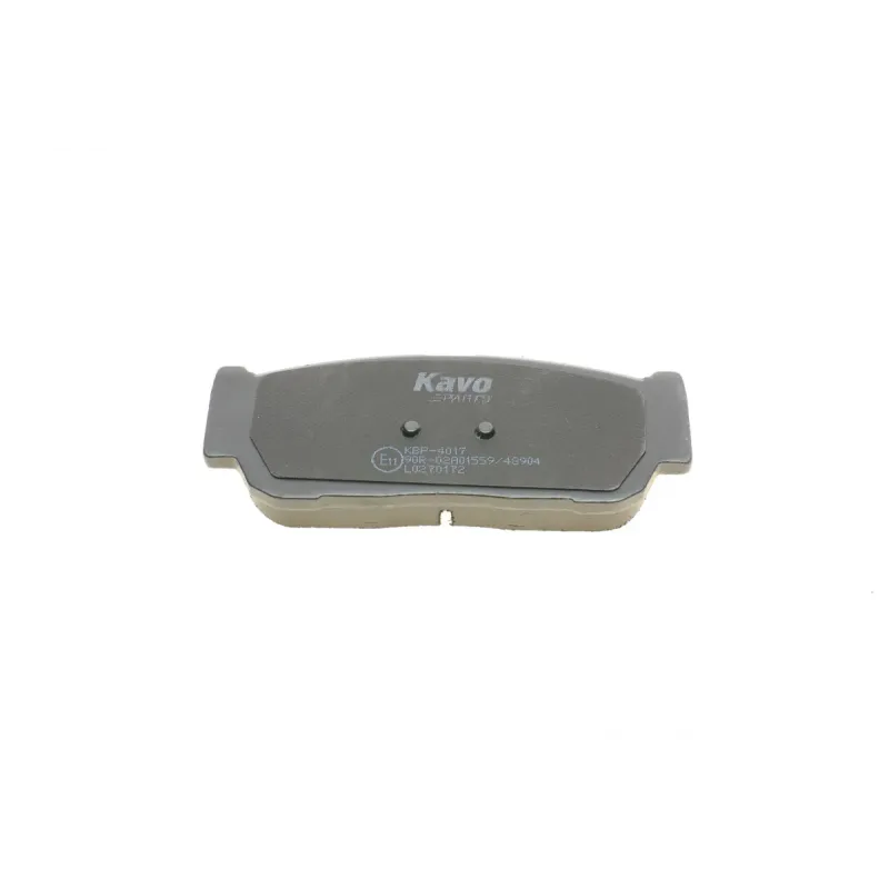 Колодки гальмівні задні KAVO PARTS KBP-4017 для Kia Sorento, Ssangyong Rodius, Kyron, Rexton, 118x45x14.7 мм
