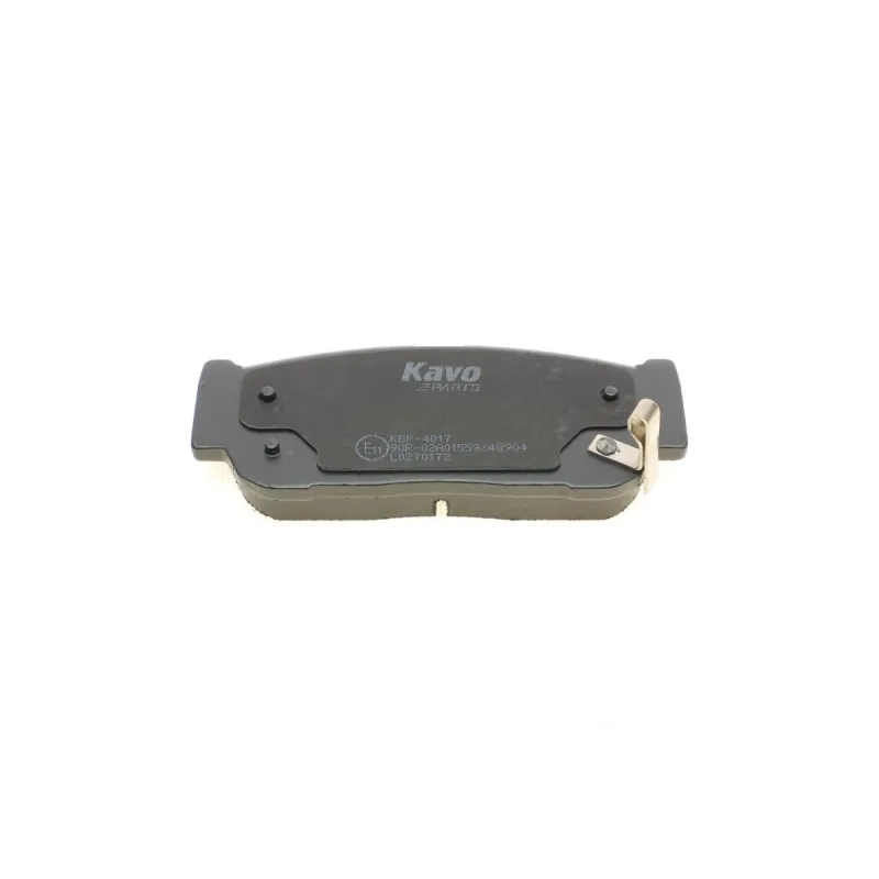 Колодки гальмівні задні KAVO PARTS KBP-4017 для Kia Sorento, Ssangyong Rodius, Kyron, Rexton, 118x45x14.7 мм