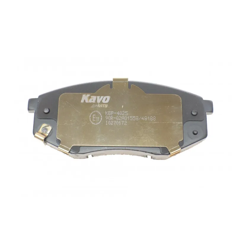 Колодки гальмівні передні KAVO PARTS KBP-4025 для Hyundai ix20, Kia Soul II, 130x56.4x16.9 мм