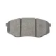 Колодки гальмівні передні KAVO PARTS KBP-4025 для Hyundai ix20, Kia Soul II, 130x56.4x16.9 мм