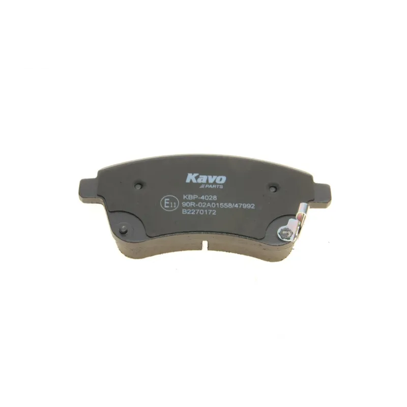 Колодки гальмівні передні KAVO PARTS KBP-4028 для Kia Venga 2010- 1.4-1.6, 132x54x18.7 мм