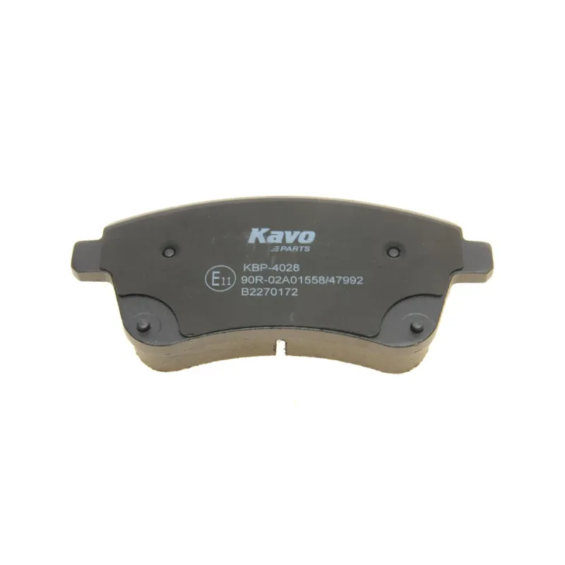 Колодки гальмівні передні KAVO PARTS KBP-4028 для Kia Venga 2010- 1.4-1.6, 132x54x18.7 мм