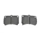 Колодки гальмівні передні KAVO PARTS KBP-4501 для Kia Rio 2000-2005, Mazda 323 1989-1994, 92x64x15 мм