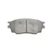 Колодки гальмівні передні KAVO PARTS KBP-4511 для Mazda 6 (GG) 2002-2007, 131x53 мм