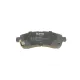 Колодки гальмівні передні KAVO PARTS KBP-4560 для Mazda 2 (DE) 2007-2015, 126x48x14.8 мм