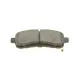 Колодки гальмівні передні KAVO PARTS KBP-4560 для Mazda 2 (DE) 2007-2015, 126x48x14.8 мм