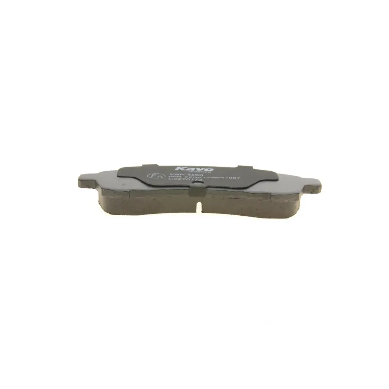 Колодки гальмівні передні KAVO PARTS KBP-4560 для Mazda 2 (DE) 2007-2015, 126x48x14.8 мм