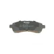 Колодки гальмівні передні KAVO PARTS KBP-4560 для Mazda 2 (DE) 2007-2015, 126x48x14.8 мм