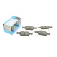 Колодки гальмівні задні KAVO PARTS KBP-4585 для Mazda 3 (BP) 2018-, CX-30 2019-, MX-30 2020- 123x43.6x13.2 мм