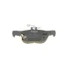 Колодки гальмівні задні KAVO PARTS KBP-4585 для Mazda 3 (BP) 2018-, CX-30 2019-, MX-30 2020- 123x43.6x13.2 мм