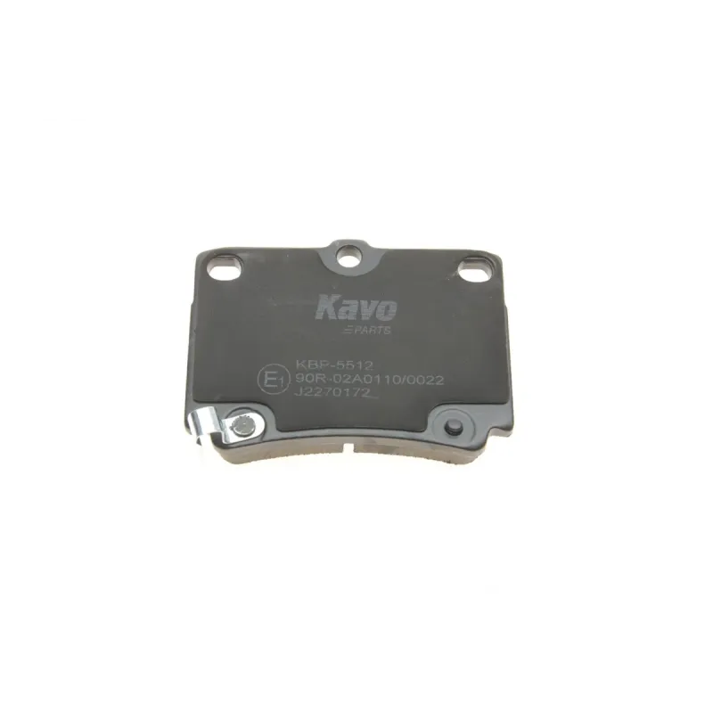 Колодки гальмівні задні KAVO PARTS KBP-5512 для Mitsubishi Pajero Sport III (KS_) 2015-, 15 мм