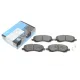 Колодки гальмівні передні KAVO PARTS KBP-5516 для Mitsubishi Lancer, Outlander 2003-, 145x48x16 мм