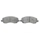 Колодки гальмівні передні KAVO PARTS KBP-5516 для Mitsubishi Lancer, Outlander 2003-, 145x48x16 мм