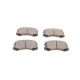 Колодки гальмівні передні KAVO PARTS KBP-5537 для Mitsubishi Lancer Mk VI 1995-2003, 114x48x16 мм