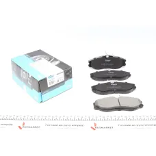 Колодки гальмівні передні KAVO PARTS KBP-6506 для Nissan Terrano/Vanette 1994-2002, 145x51x15.5 мм