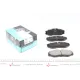 Колодки гальмівні передні KAVO PARTS KBP-6506 для Nissan Terrano/Vanette 1994-2002, 145x51x15.5 мм