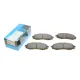Колодки гальмівні передні KAVO PARTS KBP-6518 для Nissan Navara D22 1998-2002, 164x57x16 мм