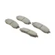 Колодки гальмівні передні KAVO PARTS KBP-6518 для Nissan Navara D22 1998-2002, 164x57x16 мм