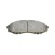 Колодки гальмівні передні KAVO PARTS KBP-6518 для Nissan Navara D22 1998-2002, 164x57x16 мм