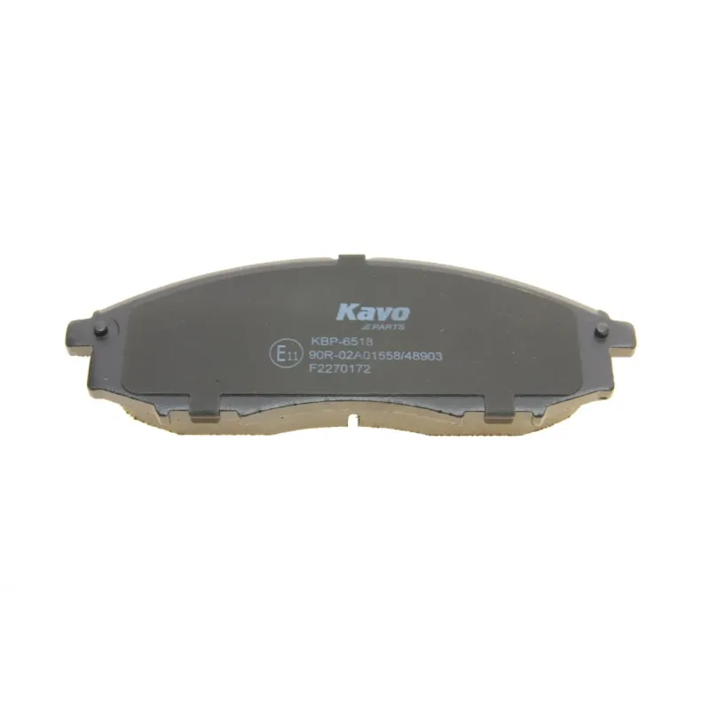 Колодки гальмівні передні KAVO PARTS KBP-6518 для Nissan Navara D22 1998-2002, 164x57x16 мм