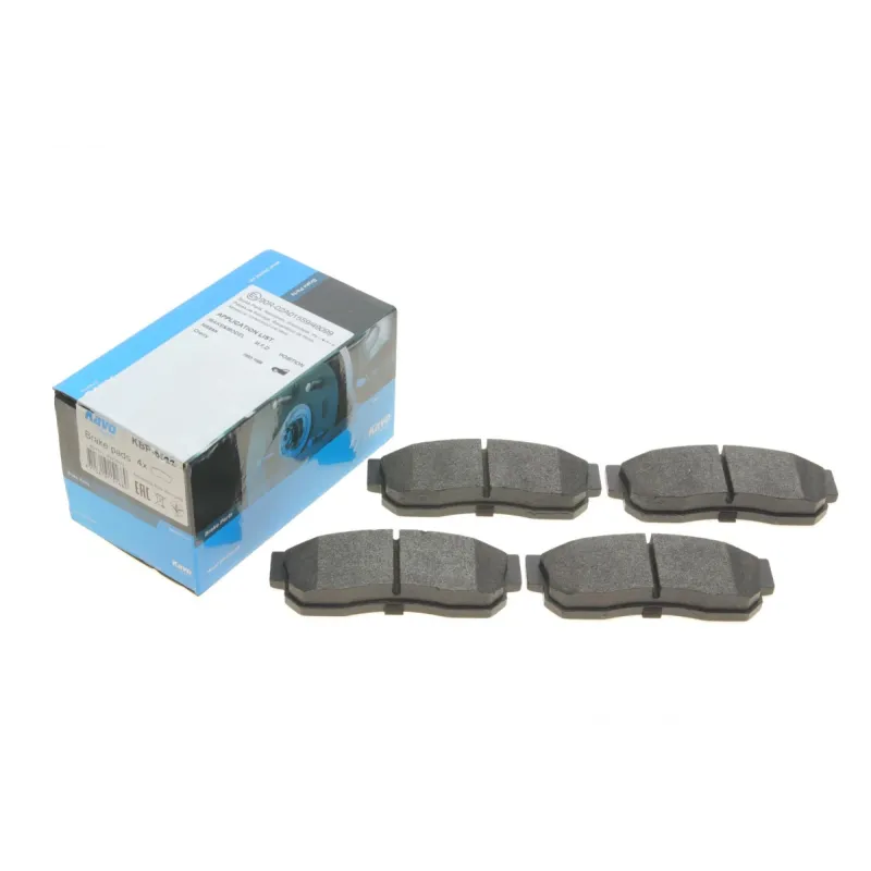 Колодки гальмівні передні KAVO PARTS KBP-6522 для Nissan Sunny, Subaru Justy 1987-1996