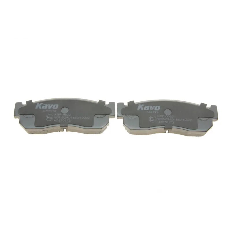 Колодки гальмівні передні KAVO PARTS KBP-6522 для Nissan Sunny, Subaru Justy 1987-1996