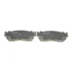 Колодки гальмівні передні KAVO PARTS KBP-6522 для Nissan Sunny, Subaru Justy 1987-1996