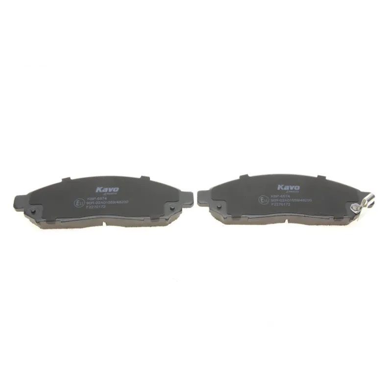 Колодки гальмівні передні KAVO PARTS KBP-6574 для Nissan Navara D40, NP300, Xterra 2005- 164x54x16 мм