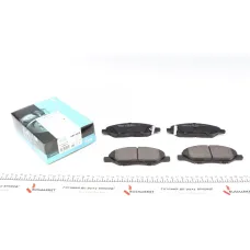 Колодки гальмівні передні KAVO PARTS KBP-6578 для Nissan Micra K12, Note E11, Tiida 2004-2013