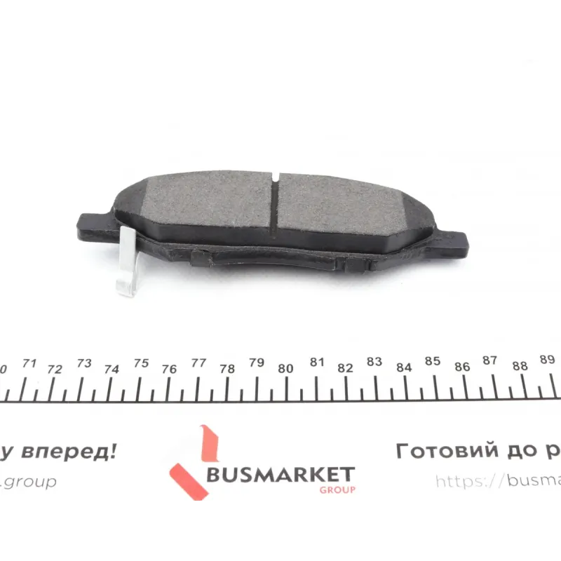 Колодки гальмівні передні KAVO PARTS KBP-6578 для Nissan Micra K12, Note E11, Tiida 2004-2013