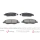 Колодки гальмівні передні KAVO PARTS KBP-6578 для Nissan Micra K12, Note E11, Tiida 2004-2013