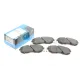 Колодки гальмівні передні KAVO PARTS KBP-6579 для Nissan Juke, Pulsar, Tiida 137x53x16.8 мм