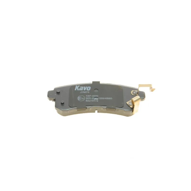 Колодки гальмівні задні KAVO PARTS KBP-6589 (з датчиком) для Nissan Pathfinder, Infiniti QX56/QX80, 128x50x14.7 мм