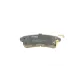 Колодки гальмівні задні KAVO PARTS KBP-6589 (з датчиком) для Nissan Pathfinder, Infiniti QX56/QX80, 128x50x14.7 мм