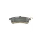 Колодки гальмівні задні KAVO PARTS KBP-6589 (з датчиком) для Nissan Pathfinder, Infiniti QX56/QX80, 128x50x14.7 мм