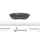 Колодки гальмівні задні KAVO PARTS KBP-8022 для Subaru Legacy, Outback, Toyota 86