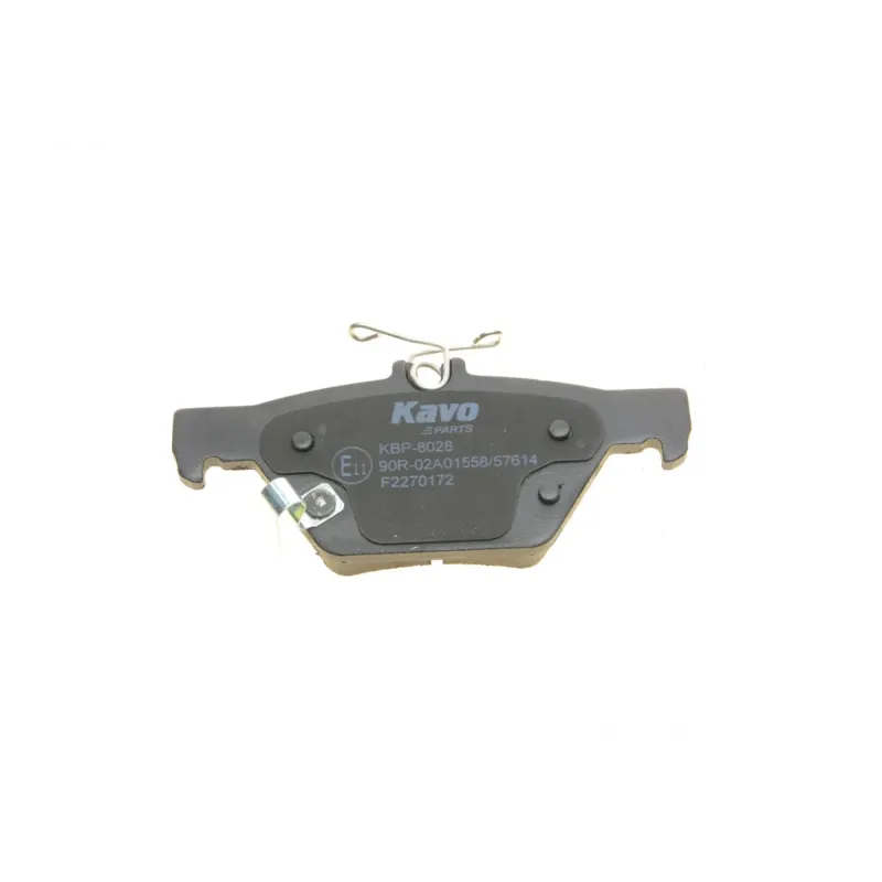 Колодки гальмівні задні KAVO PARTS KBP-8028 для Subaru Forester, Impreza, Legacy 123x52.8 мм