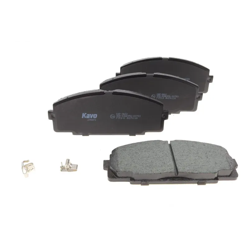 Колодки гальмівні передні KAVO PARTS KBP-9002 для Toyota Hiace III/IV 1989-2006, 145x56.8x15.3 мм