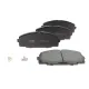 Колодки гальмівні передні KAVO PARTS KBP-9002 для Toyota Hiace III/IV 1989-2006, 145x56.8x15.3 мм
